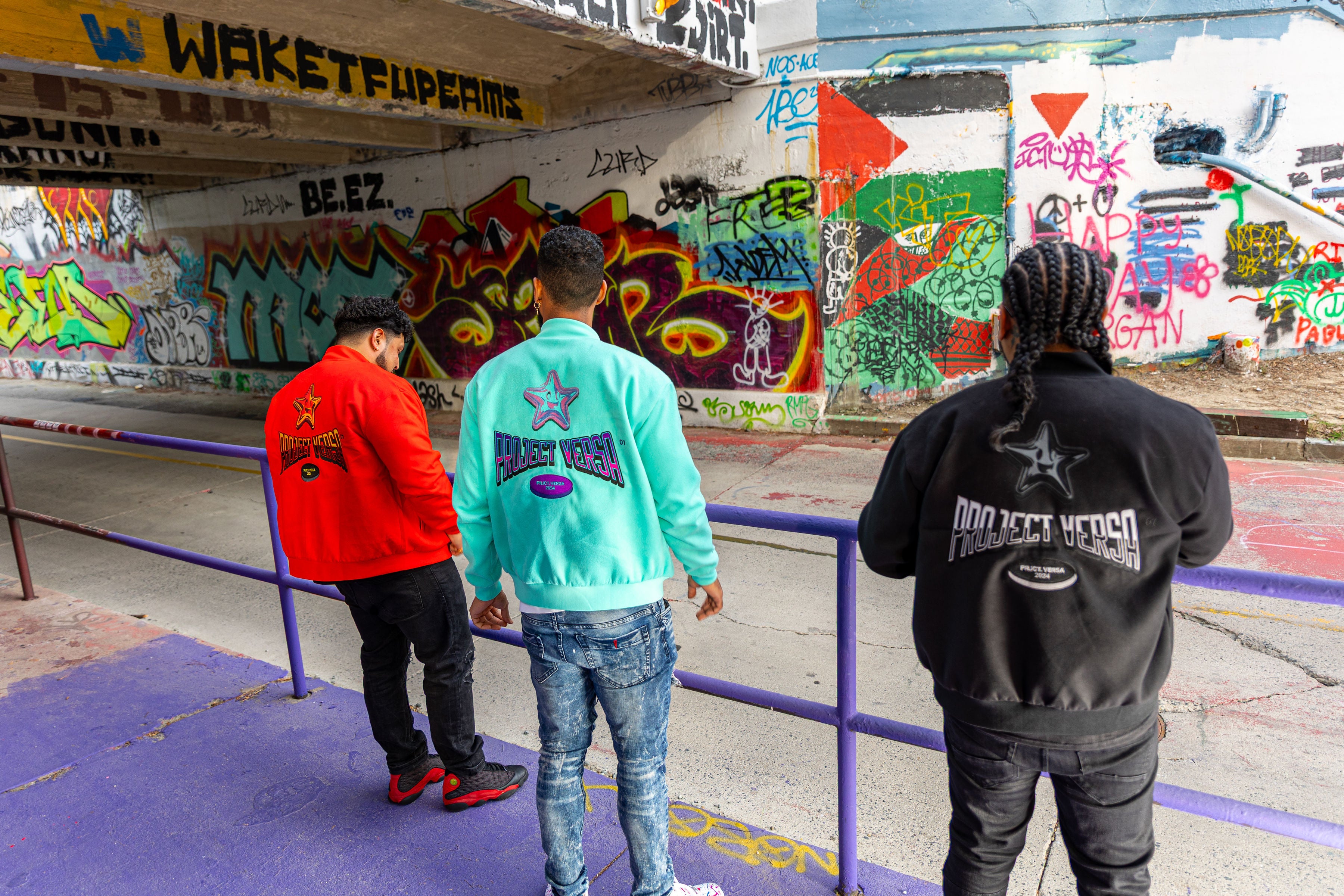 PV Bomber Jacket Retro Red