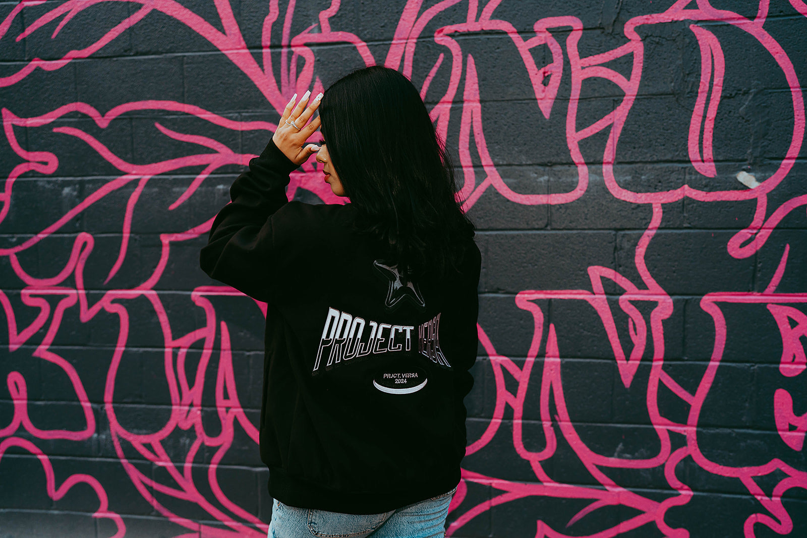 PV Bomber Jacket Signature Black