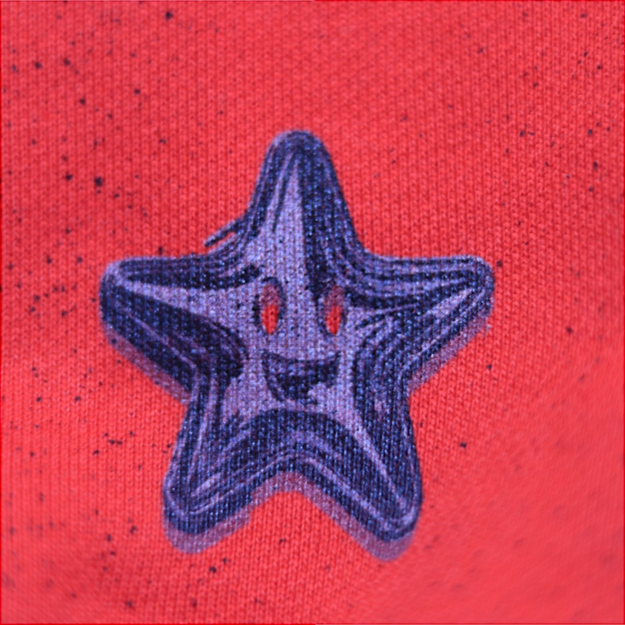 PV Crimson Red Heavyweight Splatter Hoodie