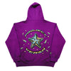 PV Royal Purple Heavyweight Splatter Hoodie